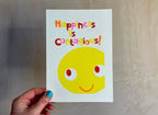Bright Riso print | Happiness Is Contagious