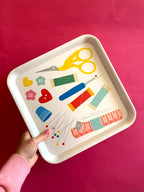 Square Sewing Tray