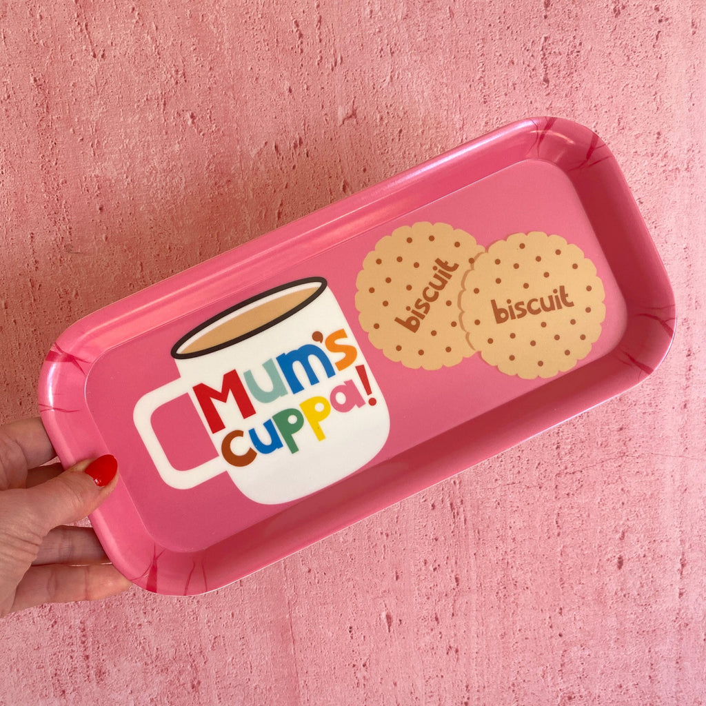 Mum's Cuppa Melamine Drinks Tray