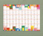 Academic Year Wall Planner 2025/26