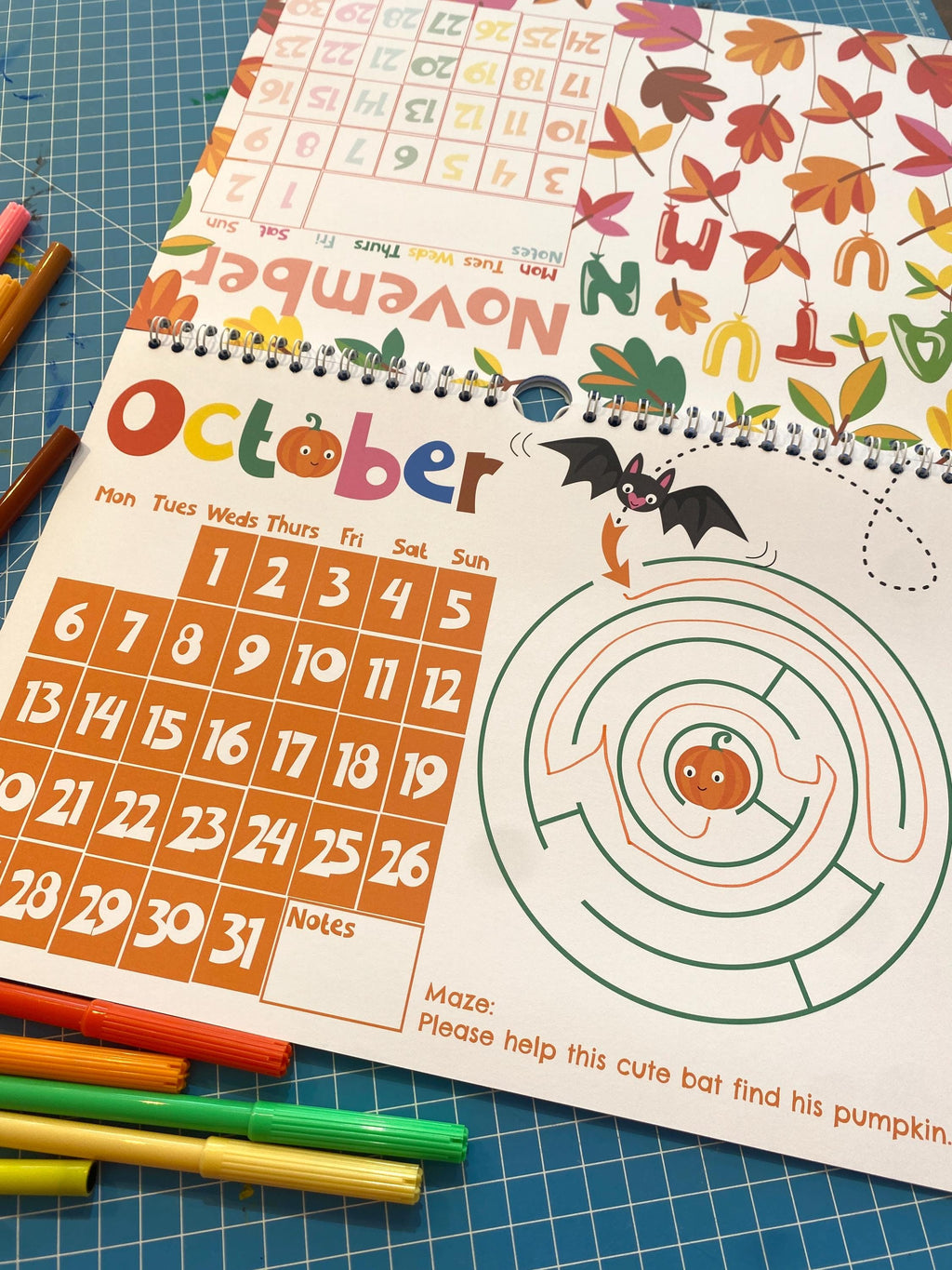 Kids Activity 25/26 Calendar