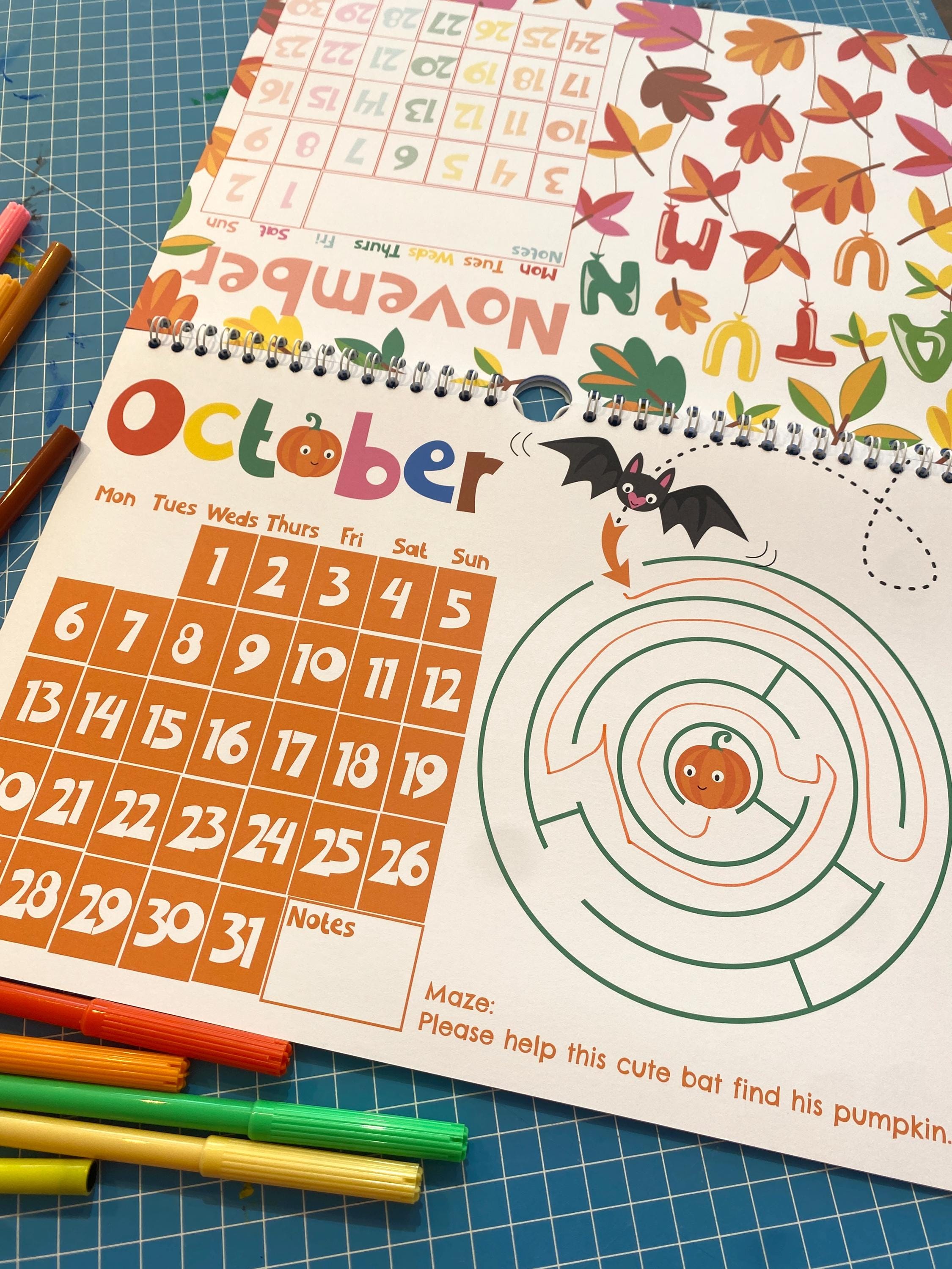 Kids Activity 25/26 Calendar