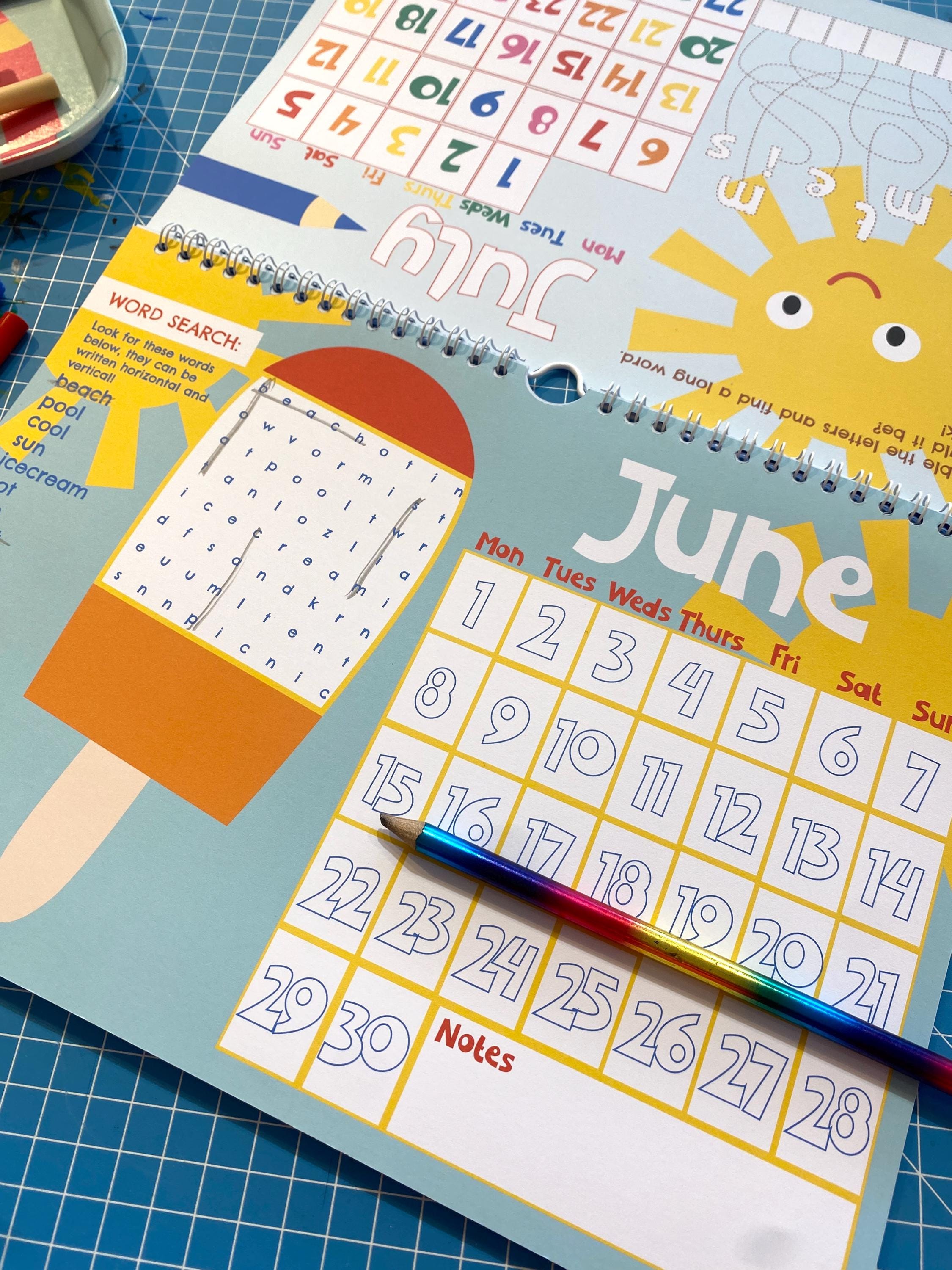 Kids Activity 25/26 Calendar