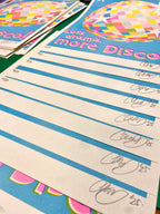 Less Drama, More Disco Riso Print